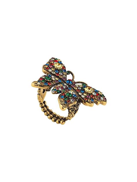 gucci butterfly earring|gucci butterfly stud earrings.